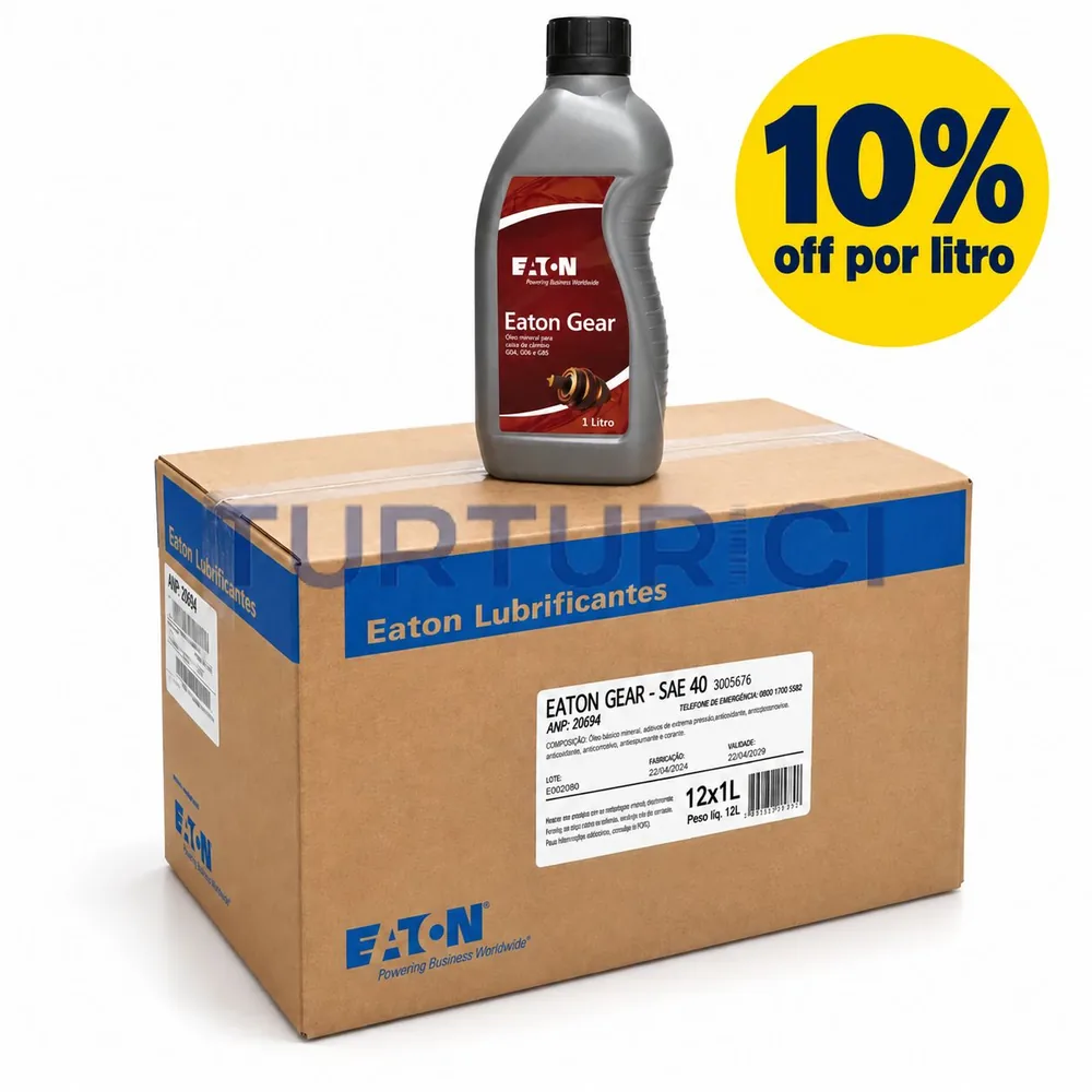 PACK ACEITE DE TRANSMISIONES M.B. EATON  - G85 / G60 DE LITRO X12 UNIDADES