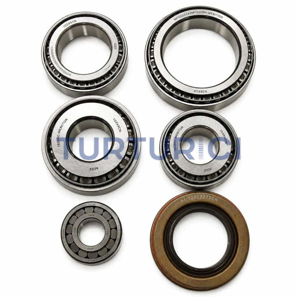 KIT DE RULEMANES Y RETEN EJE 240 ROCKWELL MERITOR